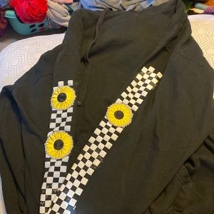 A sunflower hoddie